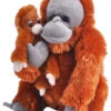Wild Republic 23476 Orang Utan Mit Baby Mutter & Kind Ca 30cm Plüsch -Wild Republic 23476 Mom Baby Orangutan
