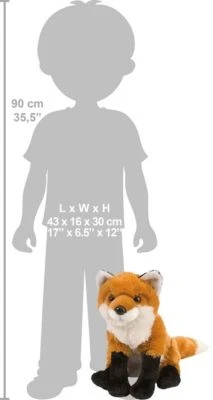 Wild Republic CK Red Fox, 30 Cm 5 Wild Republic CK Red Fox, 30 Cm – Bild 3
