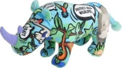 Wild Republic Message Planet Rhino, 30 Cm