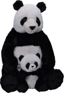 Wild Republic Jumbo Mom And Baby Panda, 76 Cm