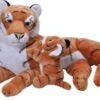 Wild Republic Jumbo Mom And Baby Tiger, 76 Cm