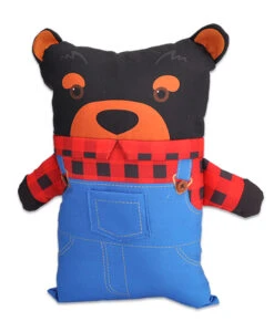 Wild Republic 25863 Pillowkins Kopfkissen Kissen Figürlich 38x22cm - Schwarzbär