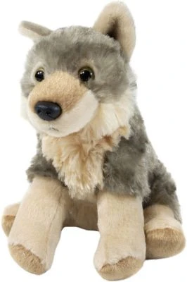 Wild Republic Cuddlekins Mini Wolf 20cm 4 Wild Republic Cuddlekins Mini Wolf 20cm – Bild 2